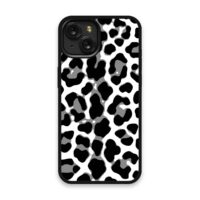 Shockproof TPU Cover for iPhone 15 Featuring Cheetah Print in Black and White Design from OUTERCASE - SLIMFEND Protective Comfort Grip 1 Shockproof TPU Cover for iPhone 15 Featuring Cheetah Print in Black and White Design from OUTERCASE - SLIMFEND Protective Comfort Grip