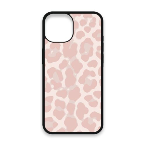 Shockproof TPU Cover for iPhone 15 Featuring Cheetah Print at Dusk Design from OUTERCASE - SLIMFEND Protective Comfort Grip