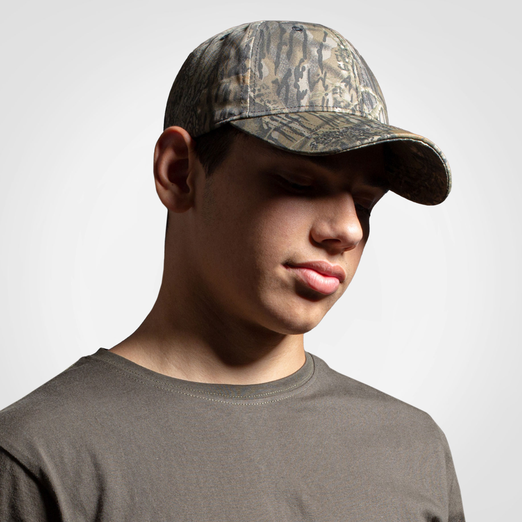 Basic 6 Panel Camo Cap